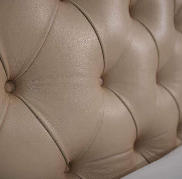 Oblazinjena vzglavna stranica Lucca Oblazinjena vzglavna stranica BoxSpring postelje - Spalni center Maremico