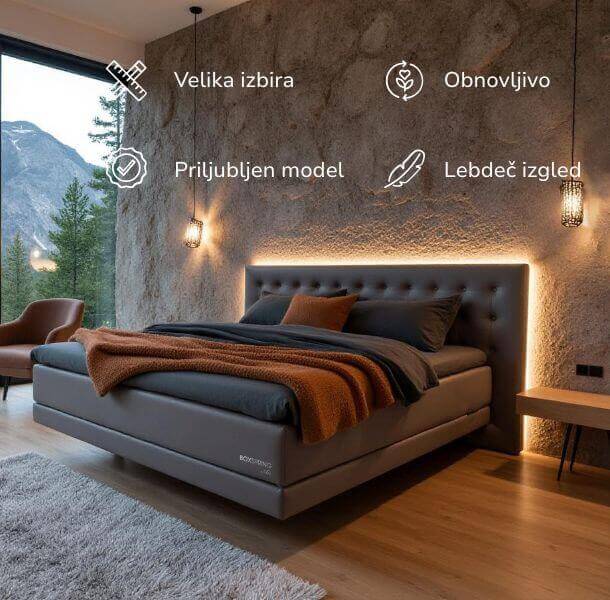 Postelja BoxSpring Air - slika 10