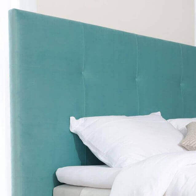 Oblazinjena vzglavna stranica Luxuria Oblazinjena vzglavna stranica BoxSpring postelje - Spalni center Maremico