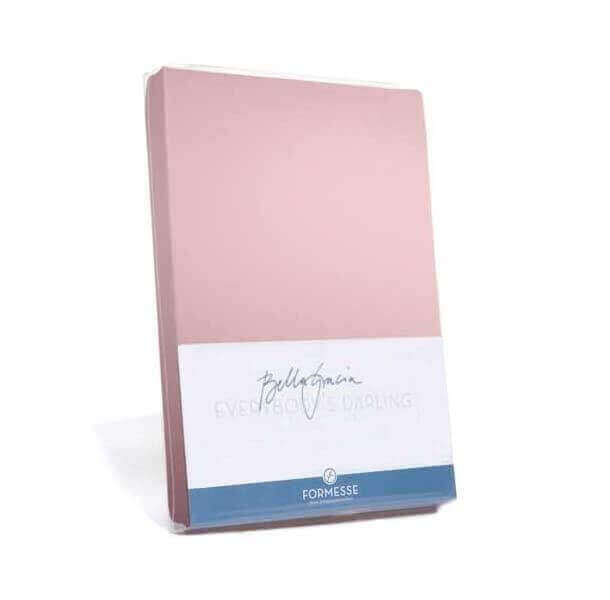 Jogi rjuha Gracia 180x190 / 200x220 cm roza napenjalna rjuha Bella Donna