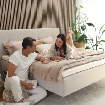 BoxSpring postelja Fly par