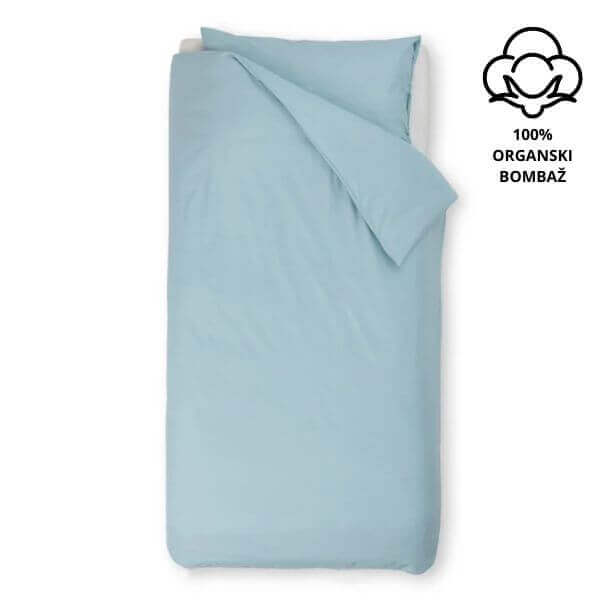 Bombažna posteljnina Organic Lia - modra (različne dimenzije)