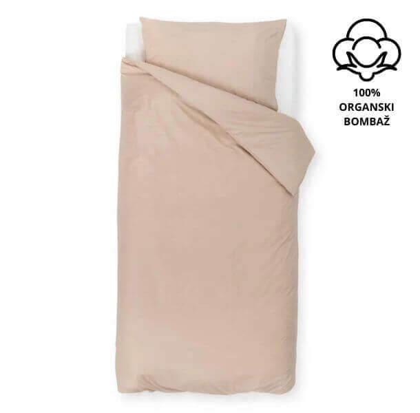 Bombažna posteljnina Organic Lia - rjava (različne dimenzije) Bombažna posteljnina Organic Lia - rjava (različne dimenzije)