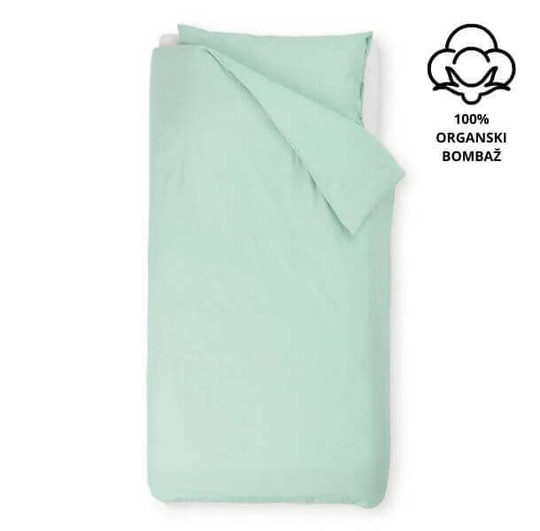 Bombažna posteljnina Organic Lia - zelena (različne dimenzije) Bombažna posteljnina Organic Lia - zelena (različne dimenzije)