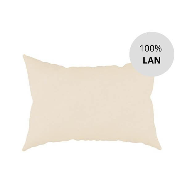 Lanena prevleka za vzglavnik – vanilija (različne dimenzije) lanena prevleka za vzglavnik - 100% lan - Spalni center Maremico