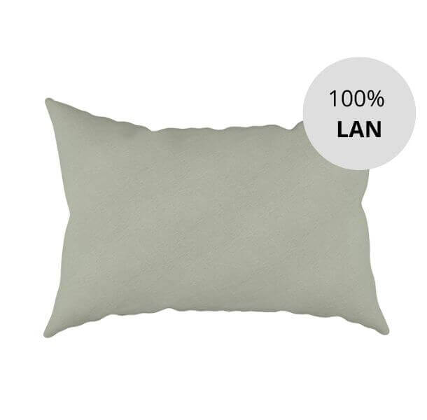 Lanena prevleka za vzglavnik – zelena (različne dimenzije) lanena prevleka za vzglavnik - Spalni center Maremico