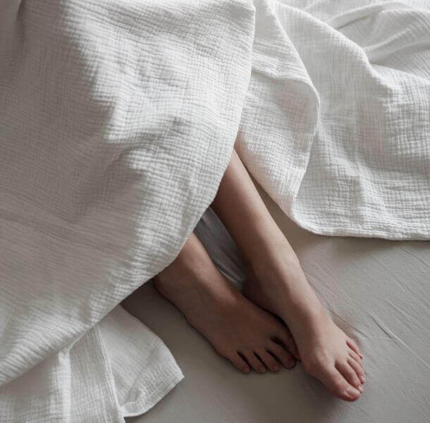 bombazna muslin posteljnina bela 4