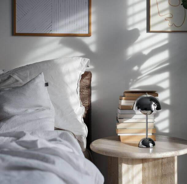 Bombažna prevleka za vzglavnik muslin – bela (različne dimenzije) - slika 2