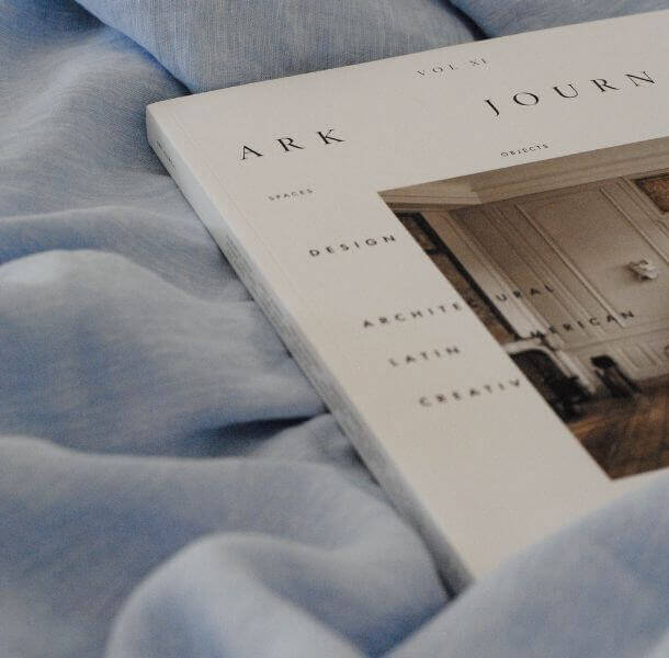 Lanena posteljnina modra (različne dimenzije) - slika 2