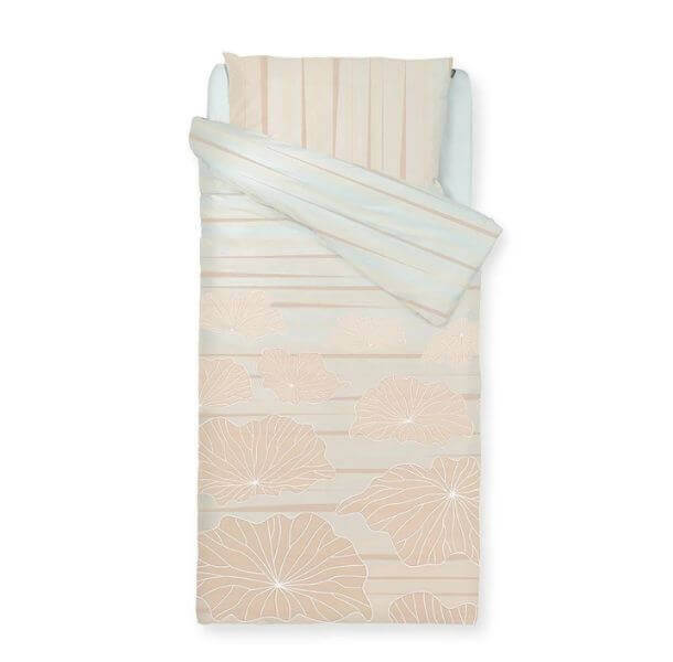 posteljnina Mist bež barva - kvalitetna posteljnina