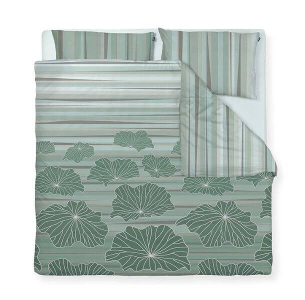 Posteljnina Mist - zelena (različne dimenzije) zelena posteljnina Mist - kvalitetna posteljnina; zakonska posteljnina