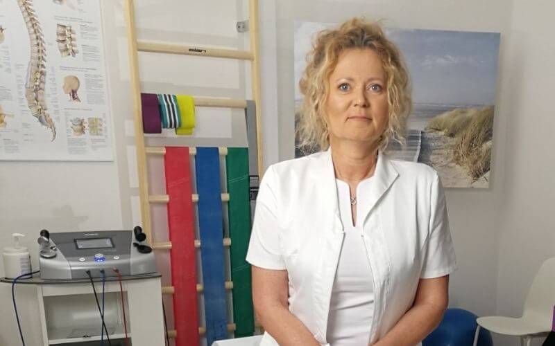 Fizioterapevtka Alenka Pogačar priporoča ležišče Leticia, kvalitetno ležišče po meri