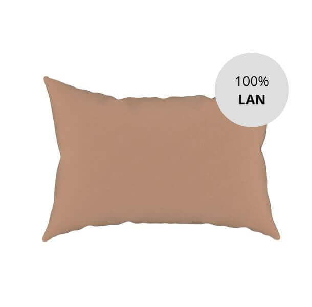 Lanena prevleka za vzglavnik – rjava (različne dimenzije) Lanena prevleka za vzglavnik – rjava (različne dimenzije)