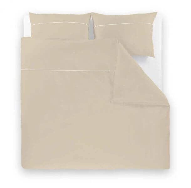 Posteljnina Basic - zlata (različne dimenzije) satenasta posteljnina, bombazna posteljnina