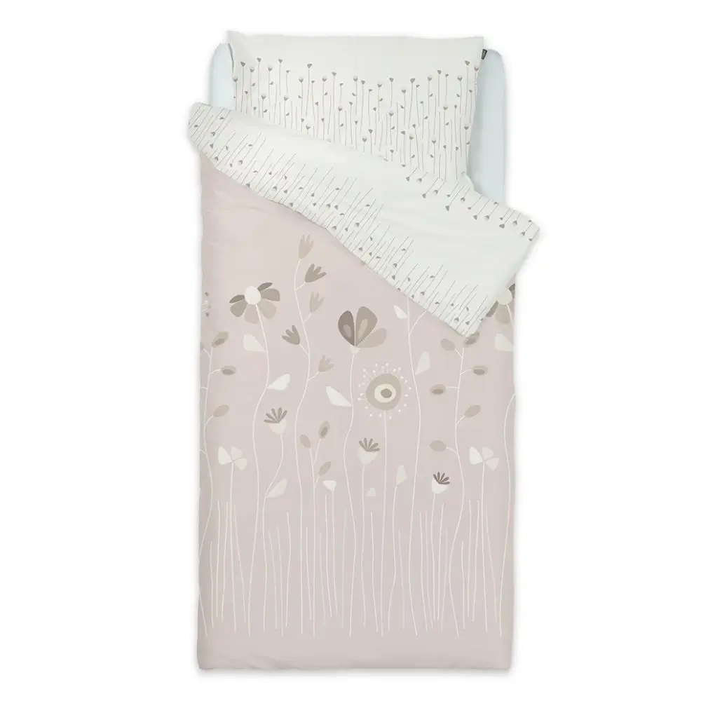 Posteljnina Lali - roza (različne dimenzije)