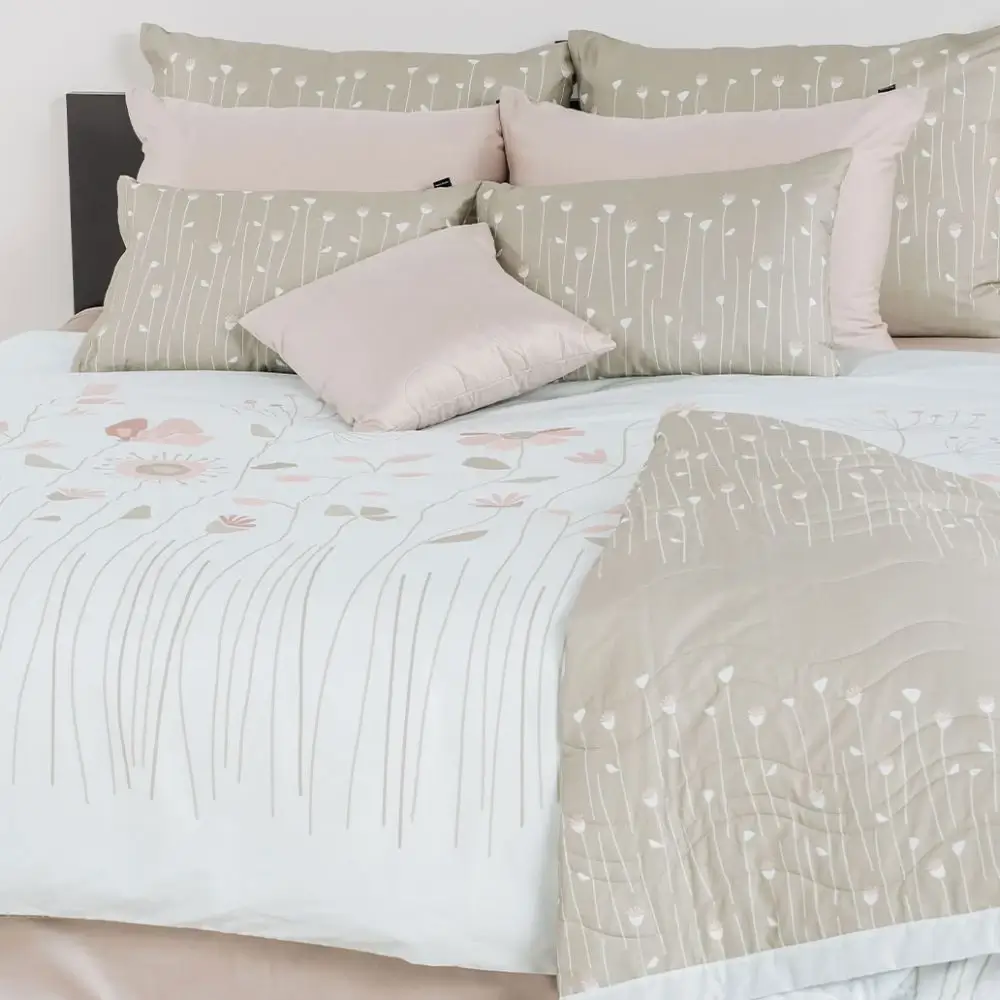 Posteljnina Lali - modra (različne dimenzije) - slika 4