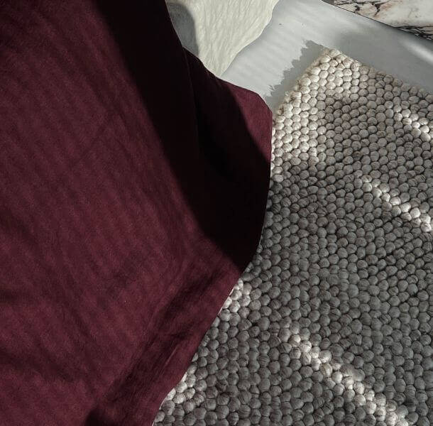 Lanena posteljnina - Rubin (različne dimenzije) - slika 5