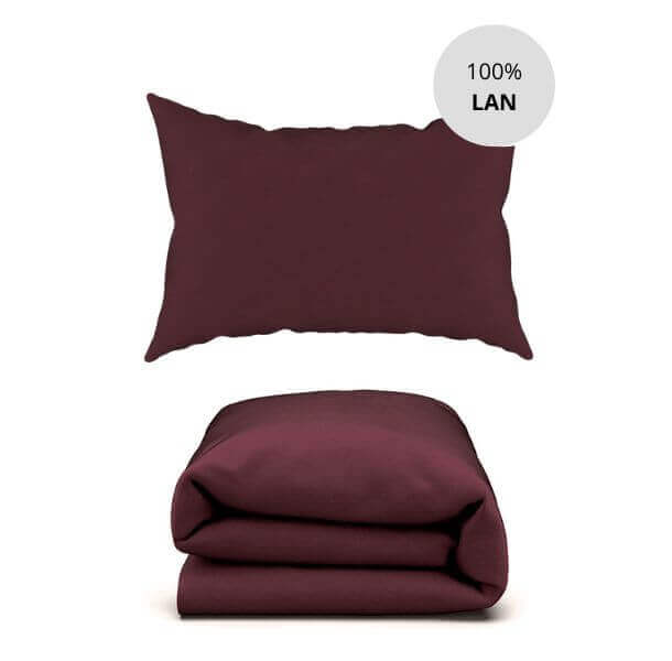 lanena posteljnina rubin ooh noo