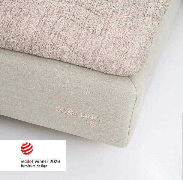 Lebdeča postelja BoxSpring Fly Reddot - slika 8