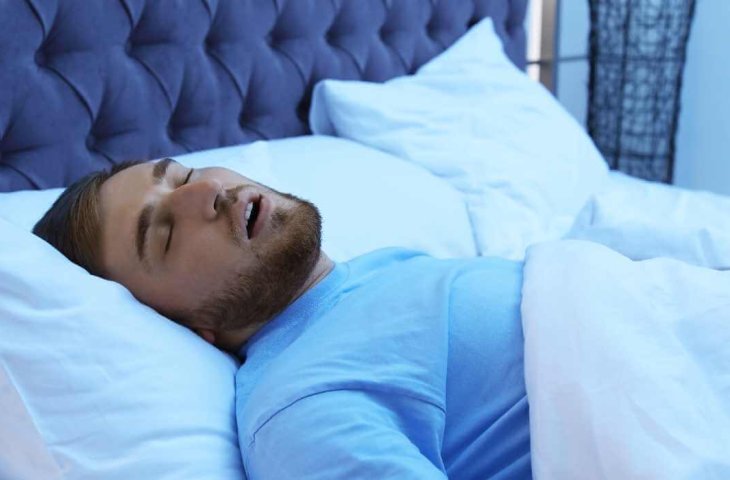 Motnje dihanja med spanjem