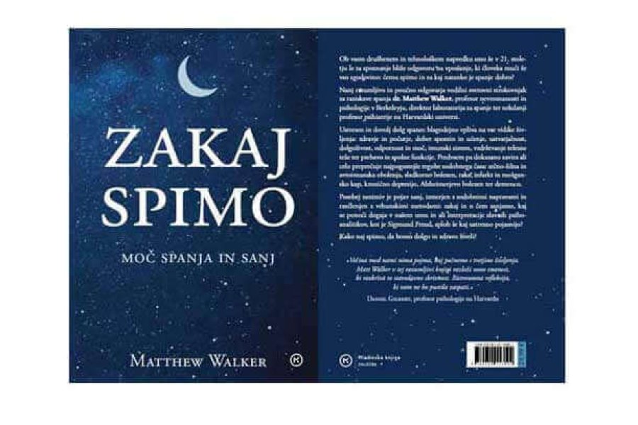 knjiga Zakaj spimo - Spalni center Maremico